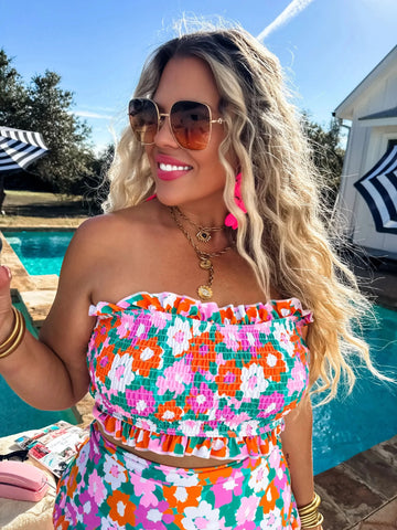 Amalfi Blooms Swim Set - SwagglyLife Home & Fashion Amalfi Blooms Swim Set - SwagglyLife Home & Fashion