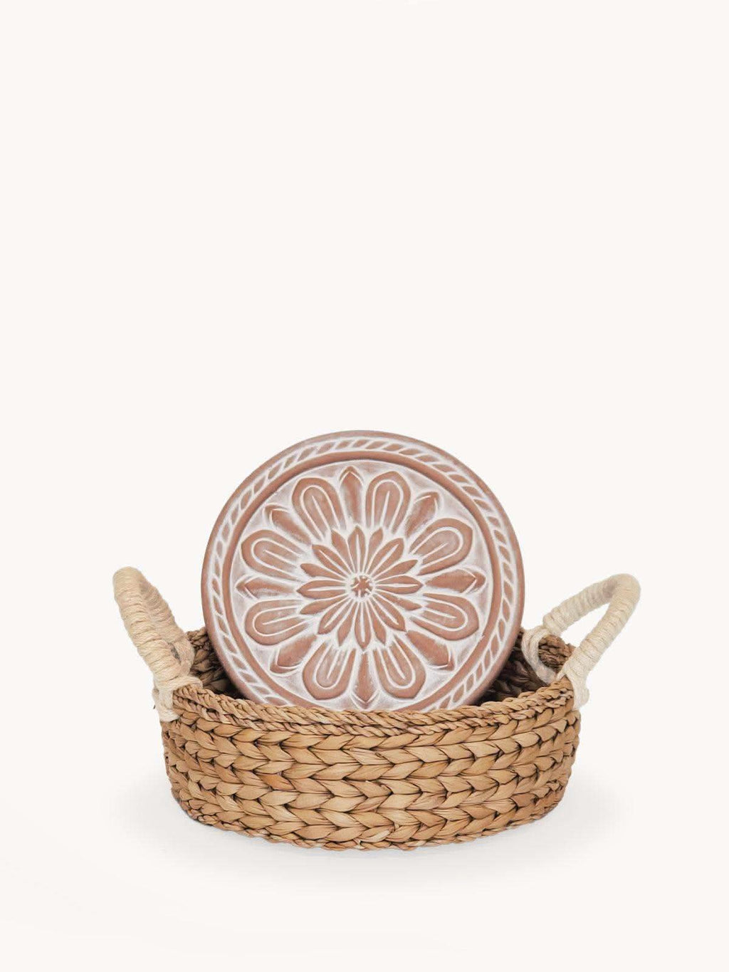 Bread Warmer & Basket - Vintage Flower in - KITCHEN photo