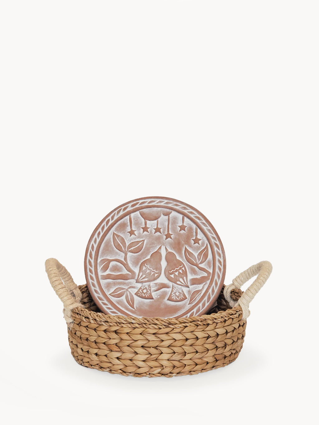 Bread Warmer & Basket - Lovebirds Round in - KITCHEN photo