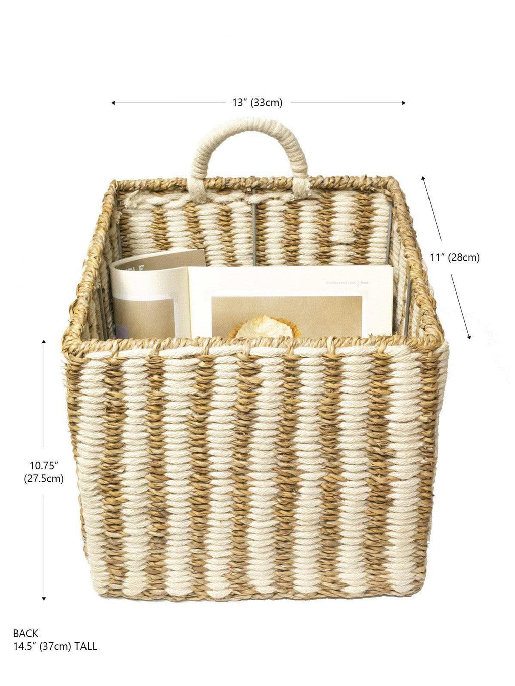 Ula Square Basket in - STORAGE photo