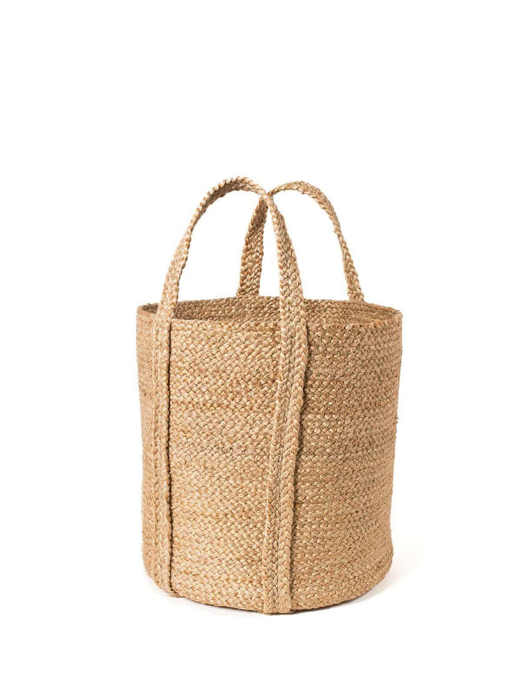 Kata Basket with handle - Natural in Small - STORAGE photo
