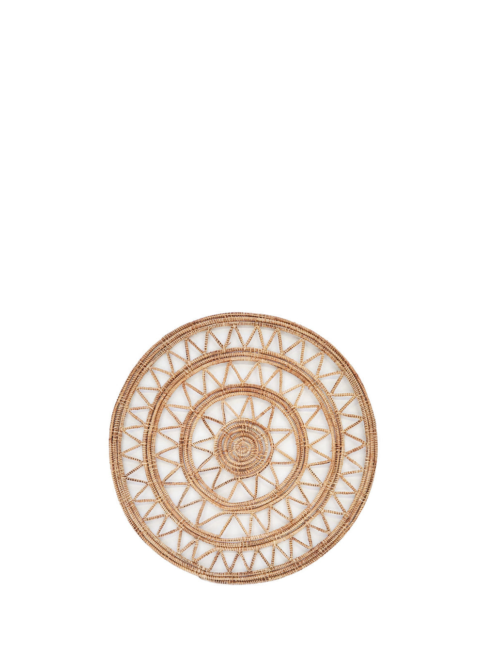 Roda Woven Palm Fiber Placemat - Natural (Set of 2) in - photo