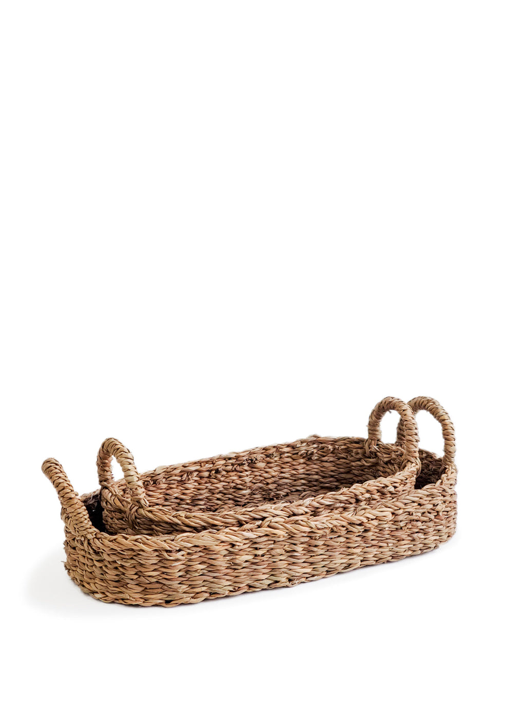 Savar Bread Basket with Natural Handle in - Storage & Organization photo
