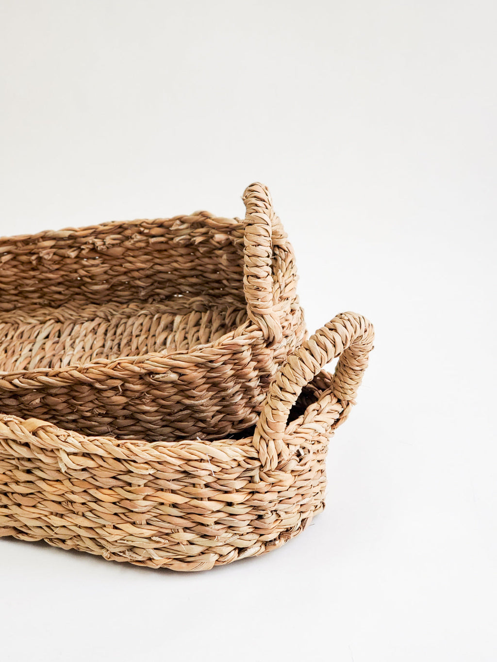 Savar Bread Basket with Natural Handle in - Storage & Organization photo