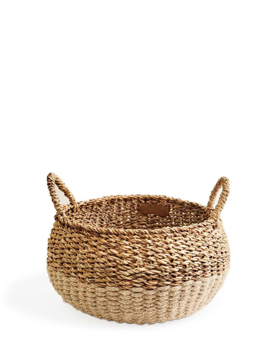 KORISSA Ula Floor Basket - Natural - SwagglyLife Home & Fashion