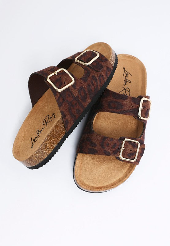 London Rag Gloriosa The Double Strap Slide Sandals in - photo
