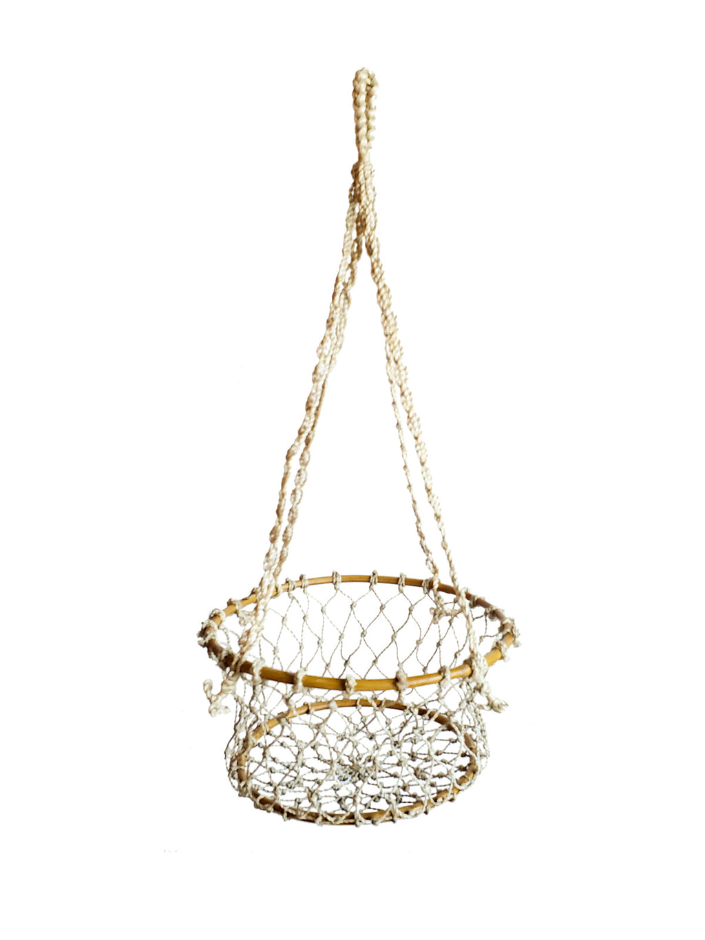 Jhuri Single Hanging Basket in - PLANT DECOR photo