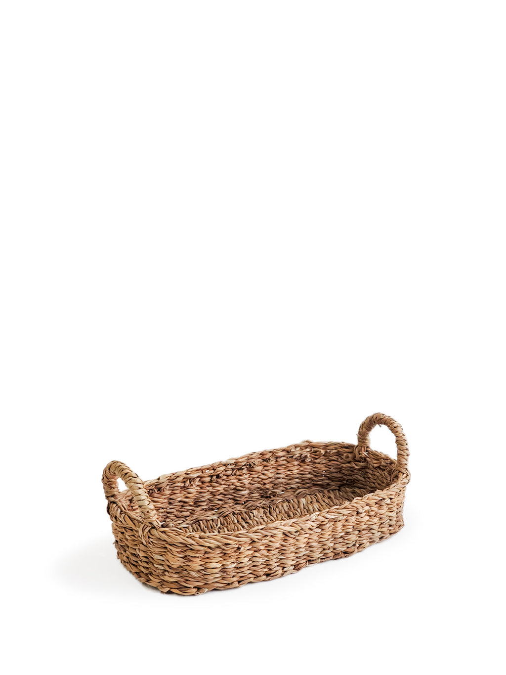 Savar Bread Basket with Natural Handle in Small - Storage & Organization photo