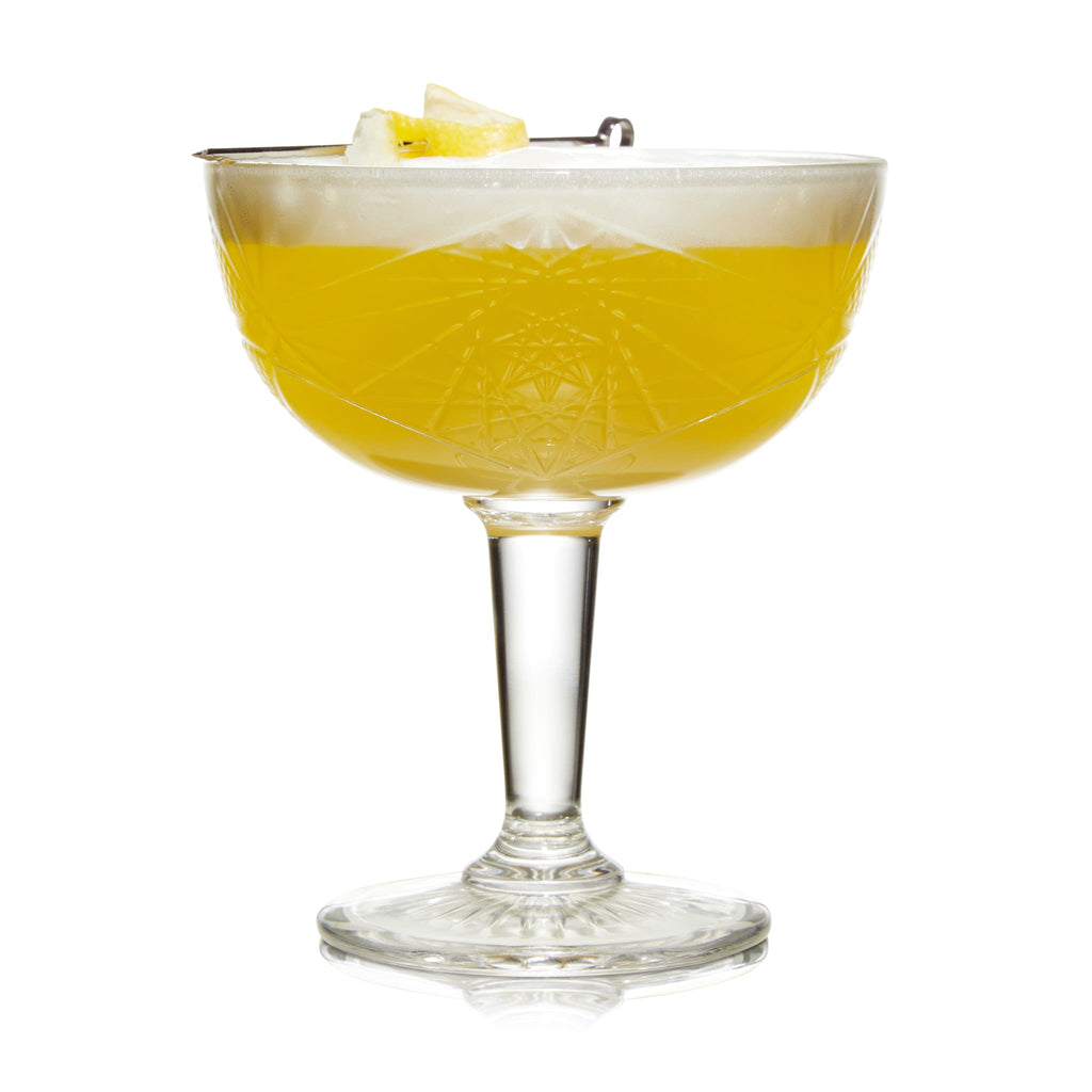 Libbey Hobstar Coupe Cocktail Beverage Drinking Glasses, 8.5 ounce, Set of 4 in - Beverageware photo