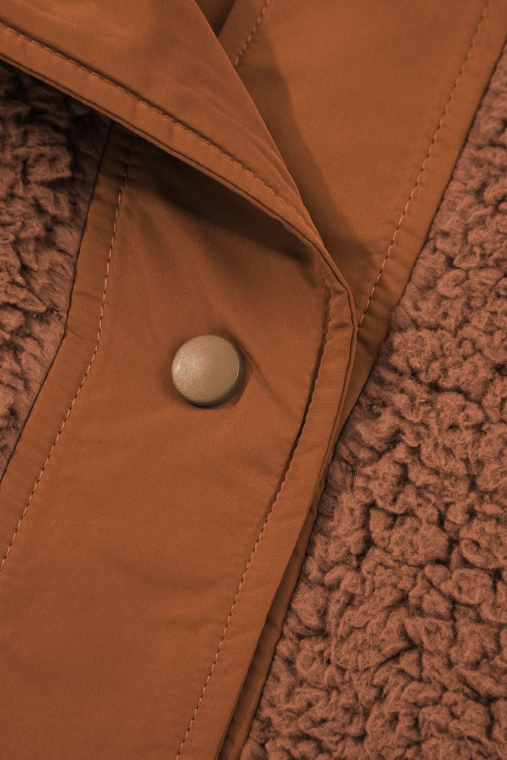 Evelyn Knot Side Plush Vest in - Vests photo