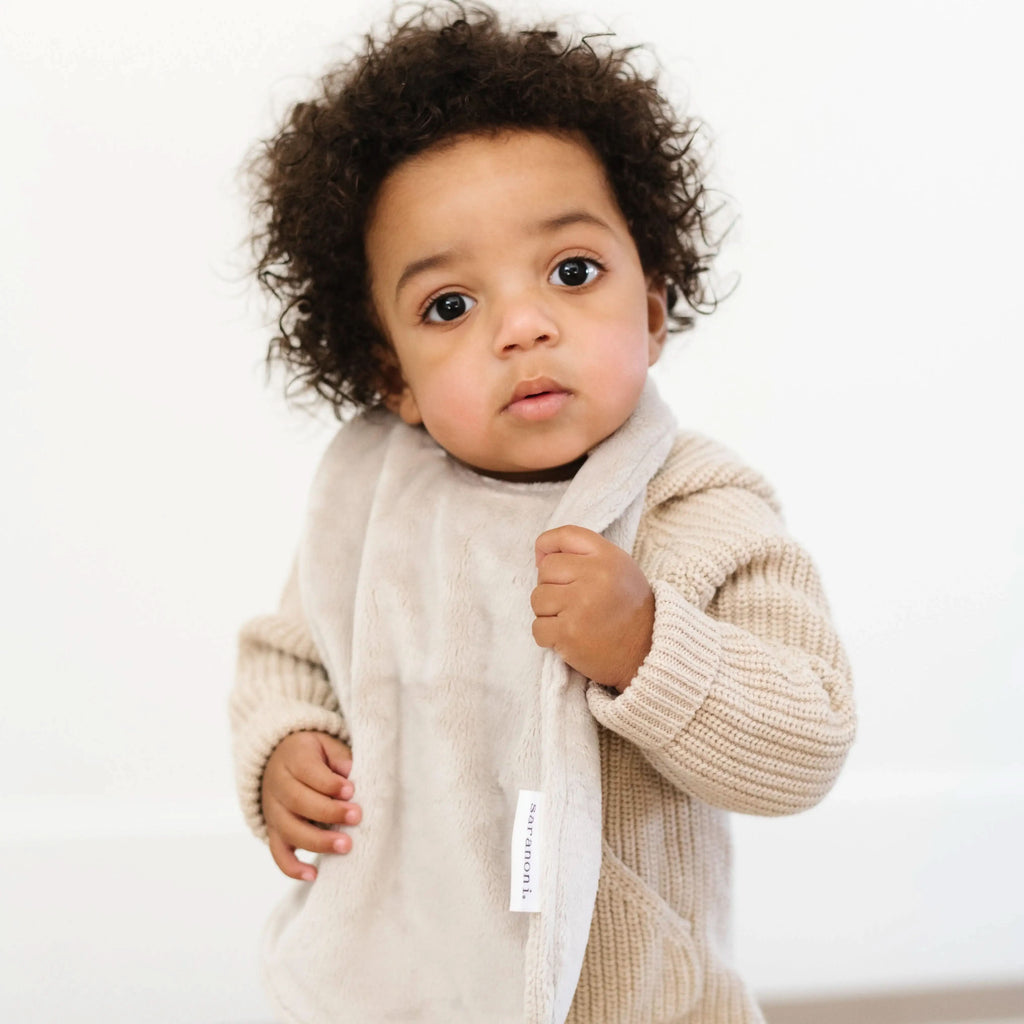 Saranoni Minky Bibs 3-PACK - SwagglyLife Home & Fashion