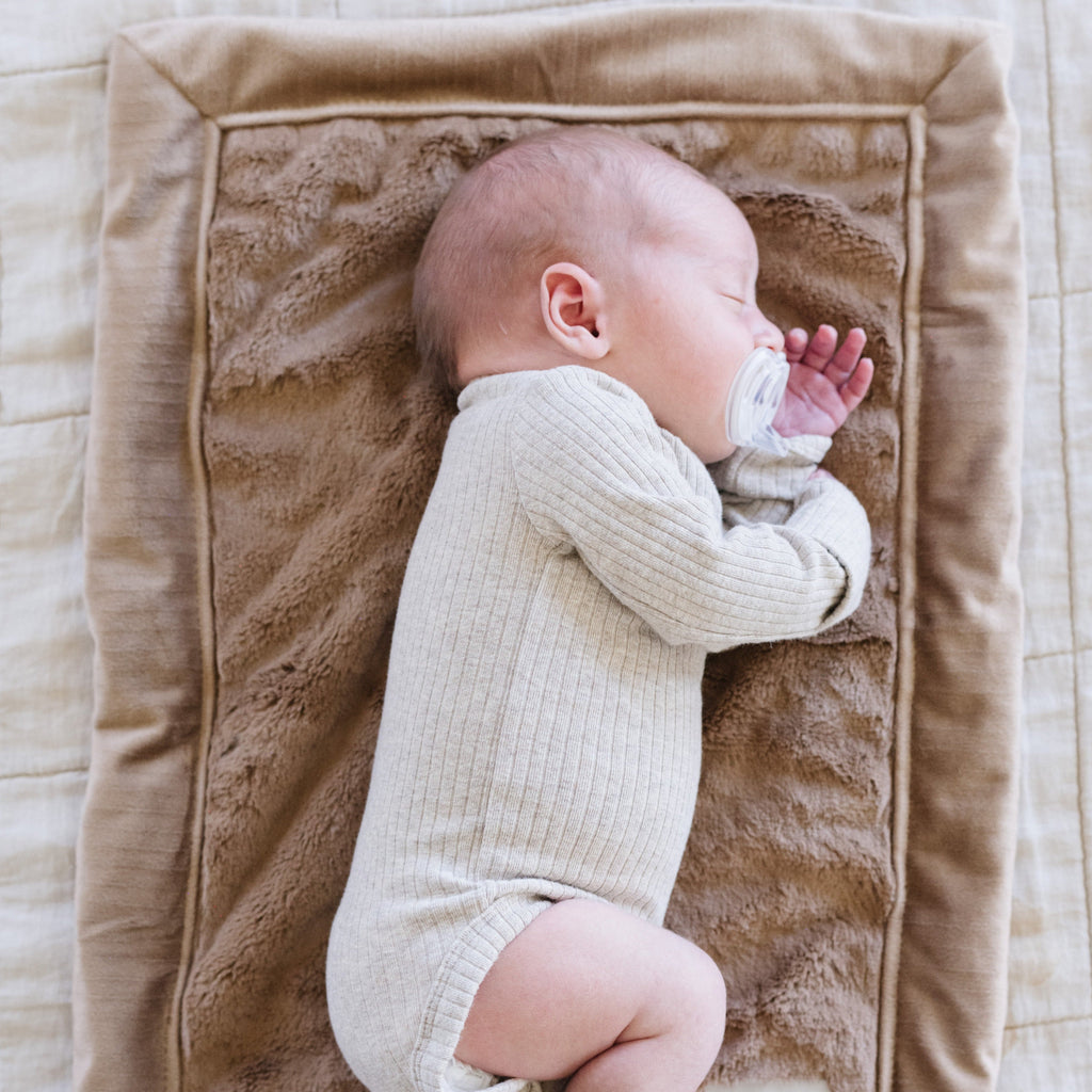 Saranoni Lush Mini Blankets in Hazelnut - photo
