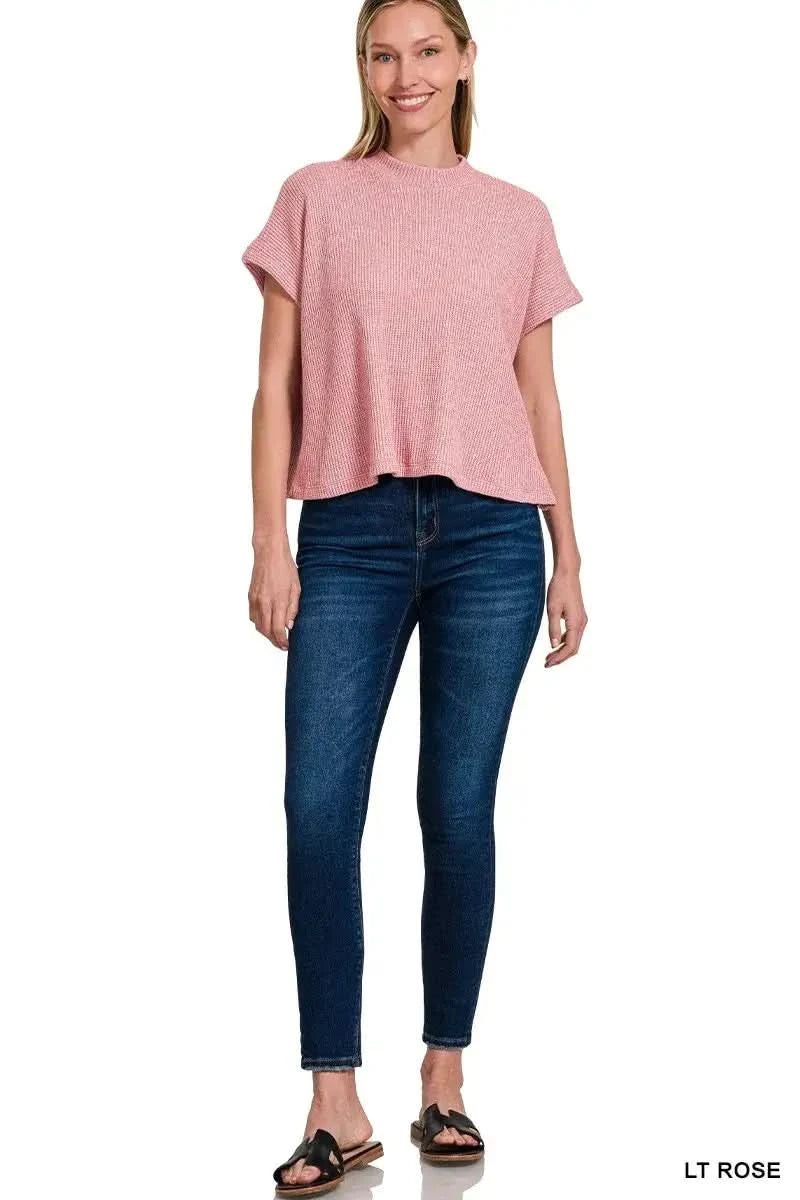 Zenana Sweater Boxy Top & Long Pants Set in - photo