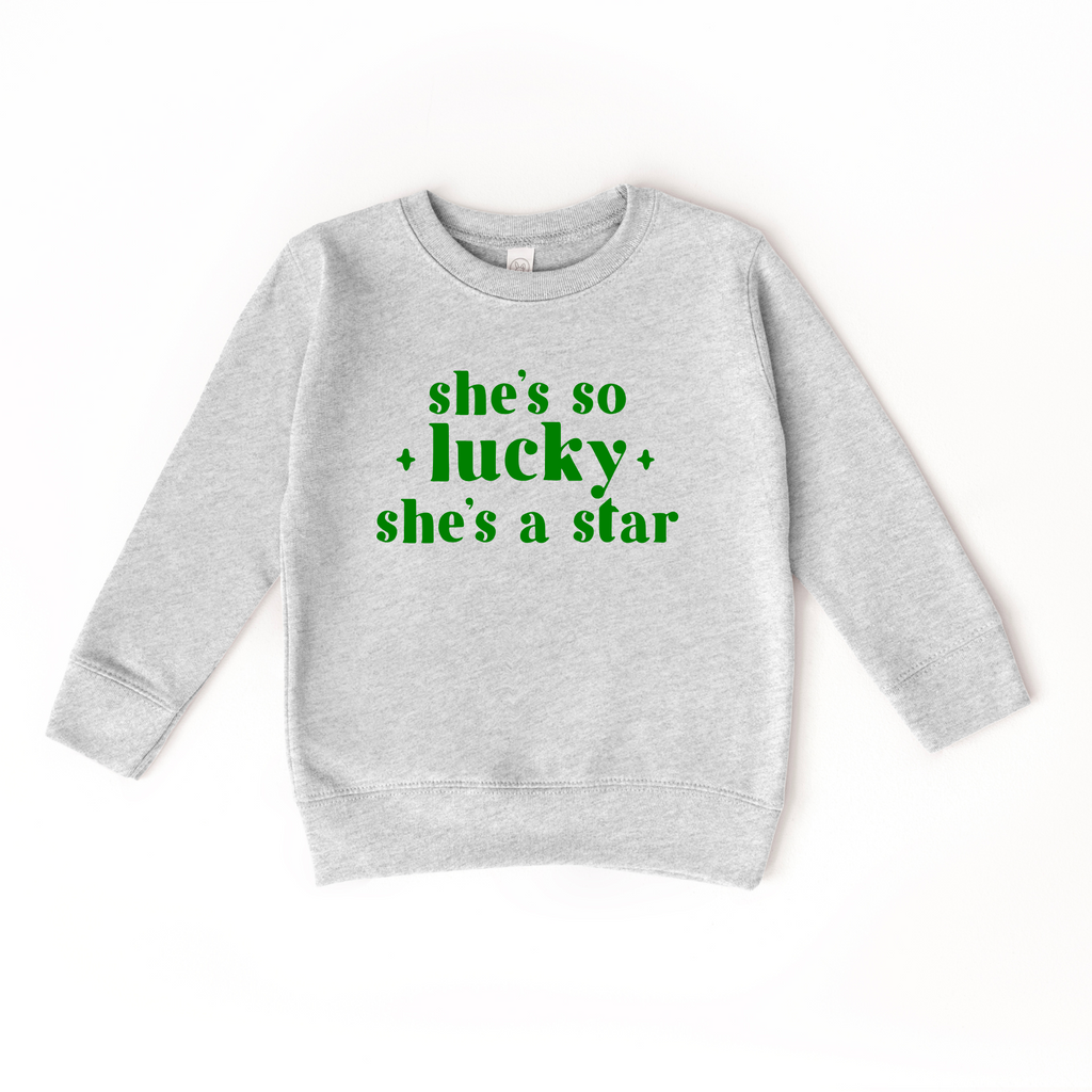 She's so Lucky She's a Star Sweatshirt in - photo