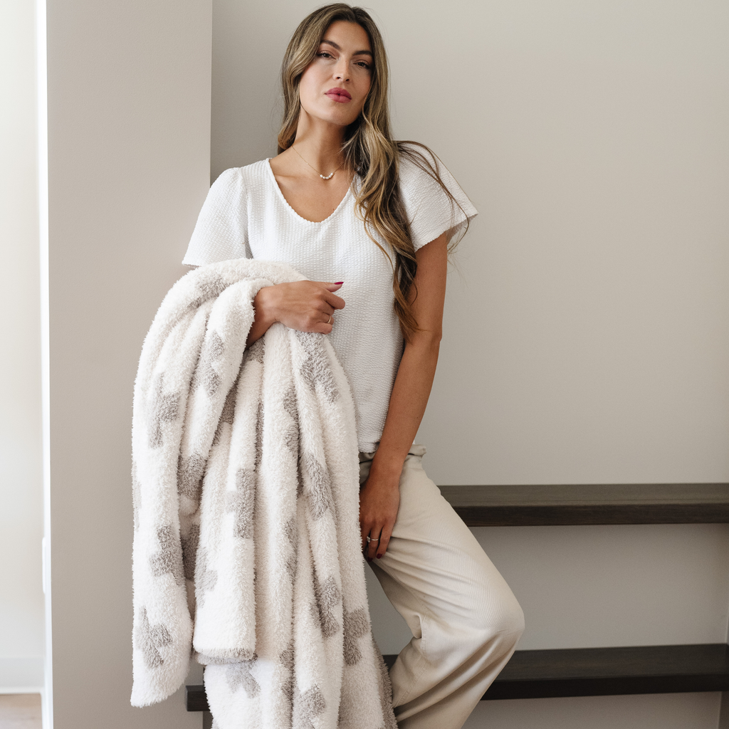 DOUBLE-LAYER BAMBONI® THROW BLANKETS in - photo