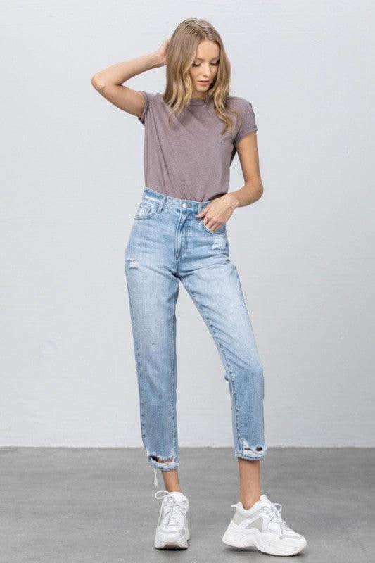 Insane Gene High Rise Tapered Jeans in - Jeans photo
