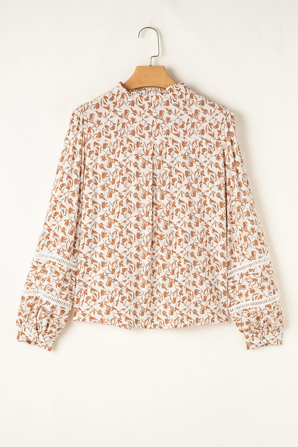 Melanie Lace Floral Puff Sleeve Top in - Tops/Blouses & Shirts photo