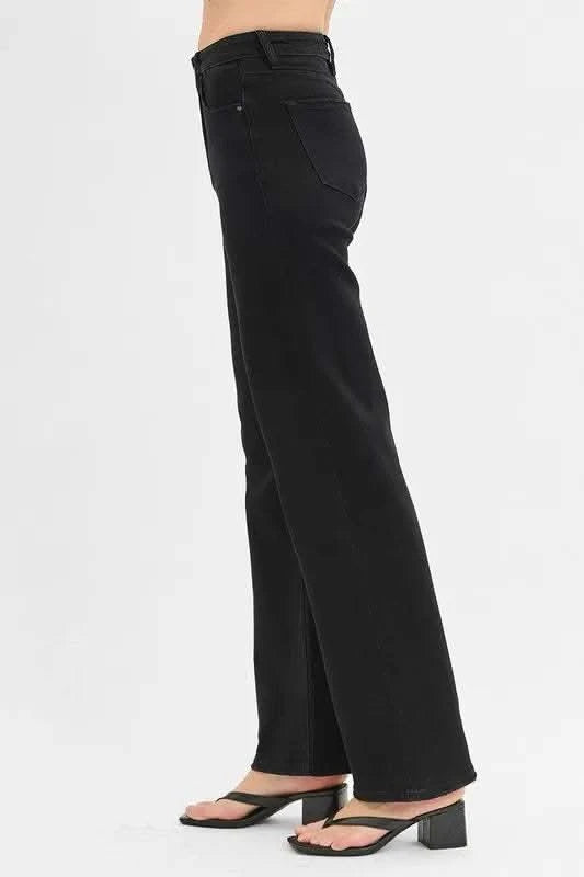 RISEN Full Size High Rise Wide Leg Jeans Plus Size in - photo