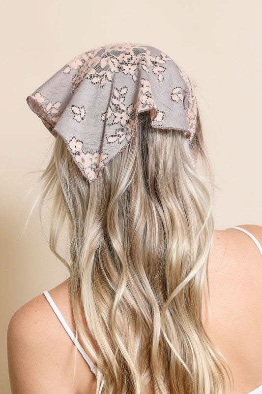 Bohemian Floral Lace Headscarf - SwagglyLife Home & Fashion Bohemian Floral Lace Headscarf - SwagglyLife Home & Fashion