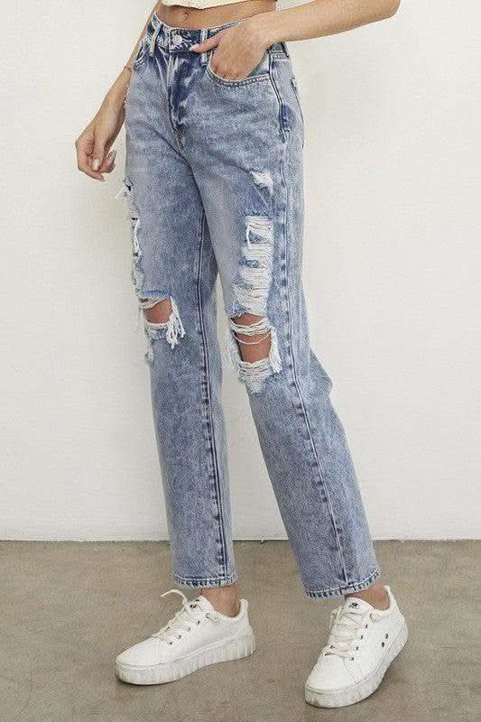 Insane Gene Slim Boyfriend Jeans - SwagglyLife Home & Fashion