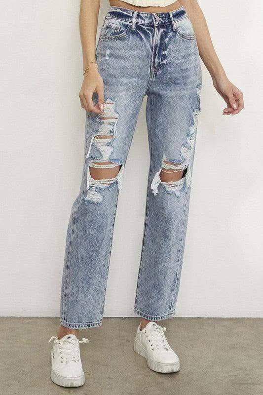 Insane Gene Slim Boyfriend Jeans - SwagglyLife Home & Fashion