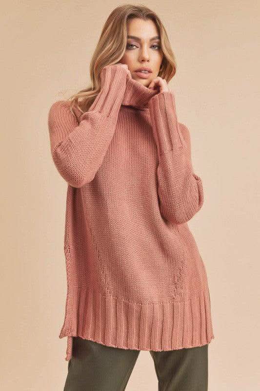 Aemi + Co Danica Sweater in ROSE S - Sweaters photo
