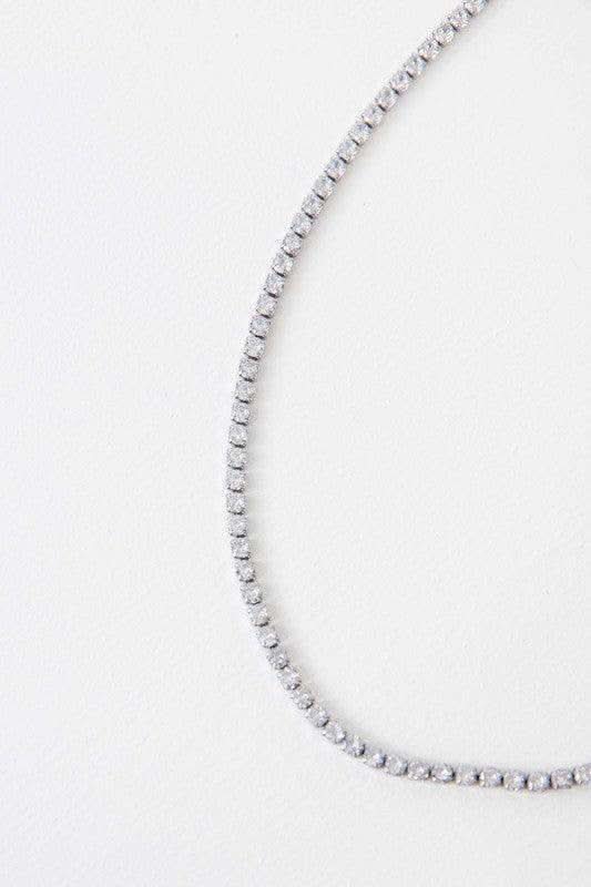 Lovoda Round Stone Tennis Necklace - SwagglyLife Home & Fashion