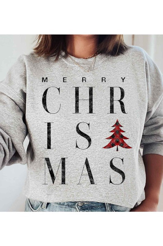 Merry Christmas Graphic Sweatshirt in - photo