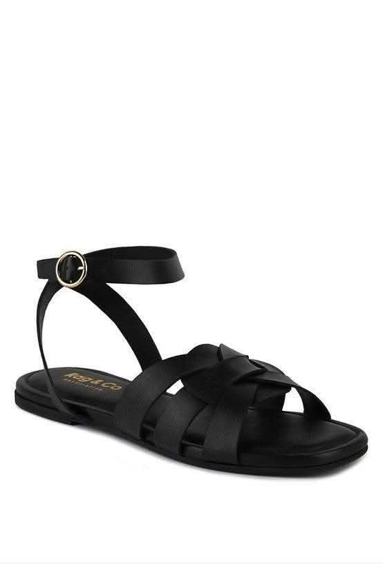 Rag & Co ASHTON Flat Ankle Strap Sandals in - Sandals photo