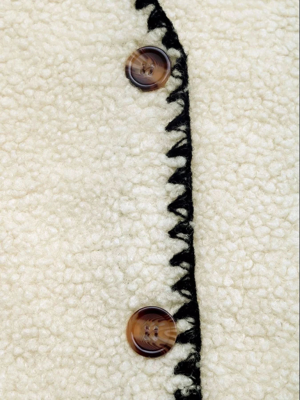 V-Neck Button Up Vest Coat in - photo