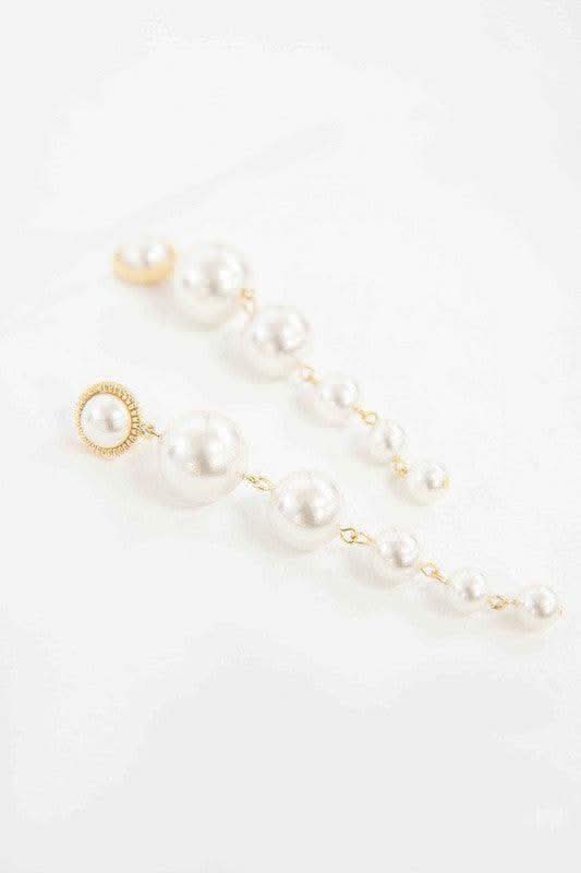 Sun Pearl Dangle Earrings - SwagglyLife Home & Fashion