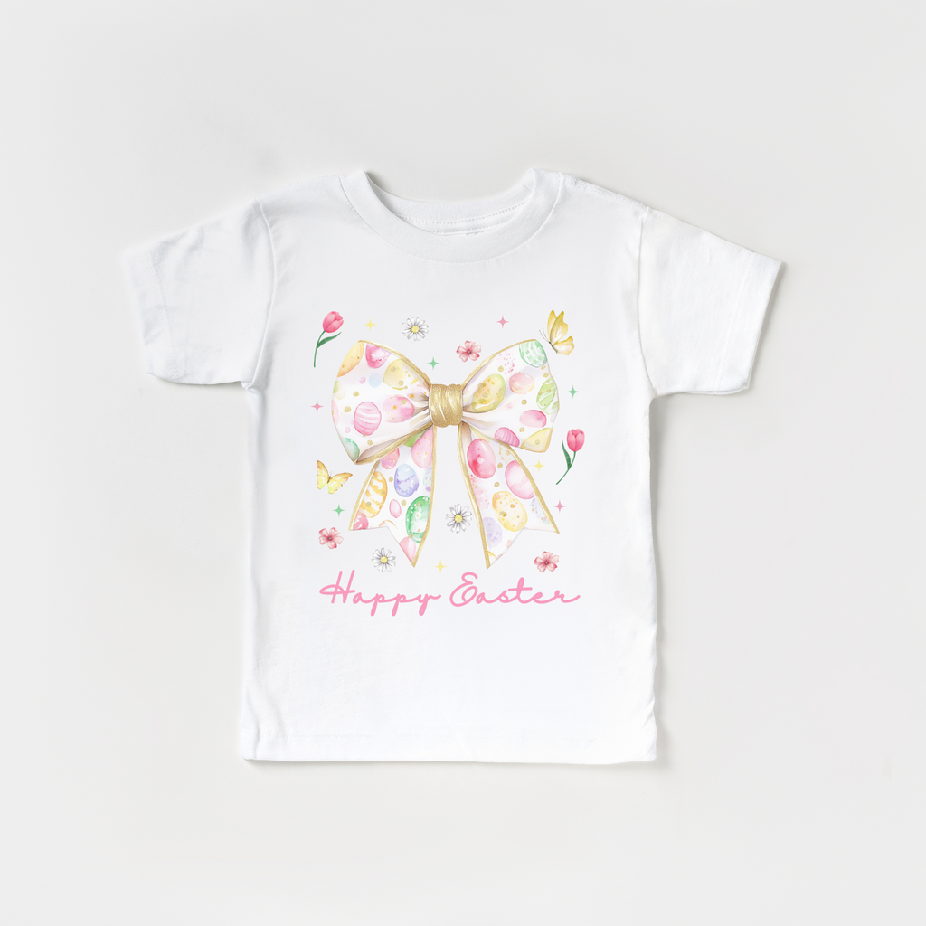 Happy Easter Coquette Bow in - photo