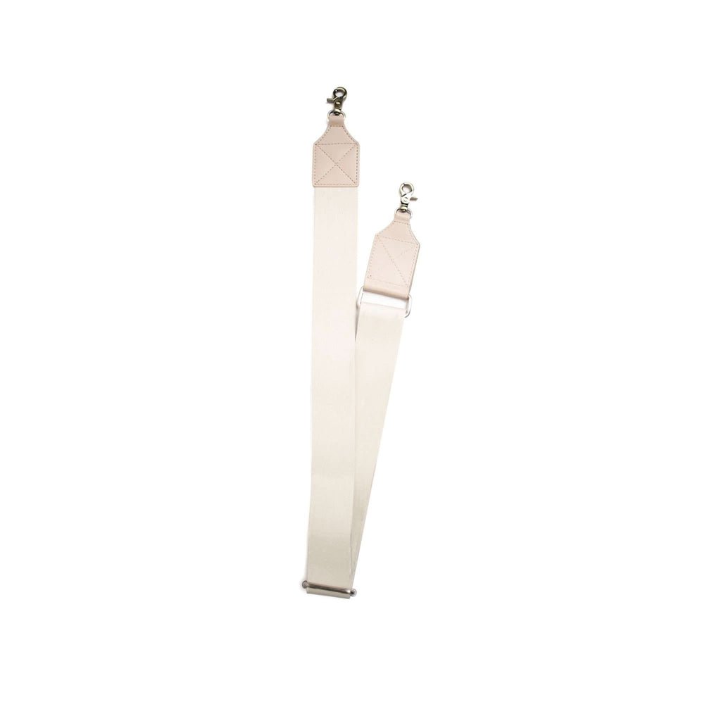 The Crossbody Strap in The Waymaker Crema | Cream Canvas - Goods photo