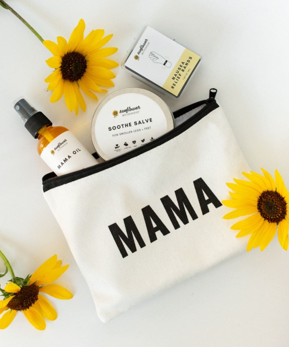 Pregnancy Mama Pouch Bundle in - Baby Gift Set photo