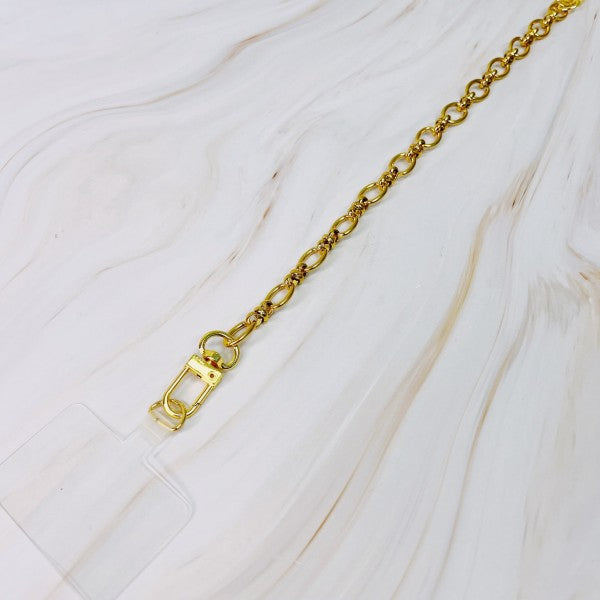 Noble Chic Chain Phone Wrist Lanyard in - photo