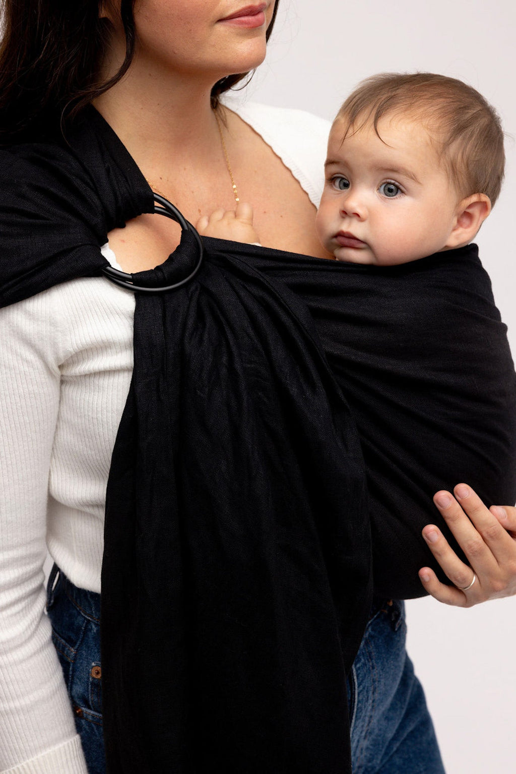 Raven - Linen Sling in - Ring Slings & Hip Carriers photo