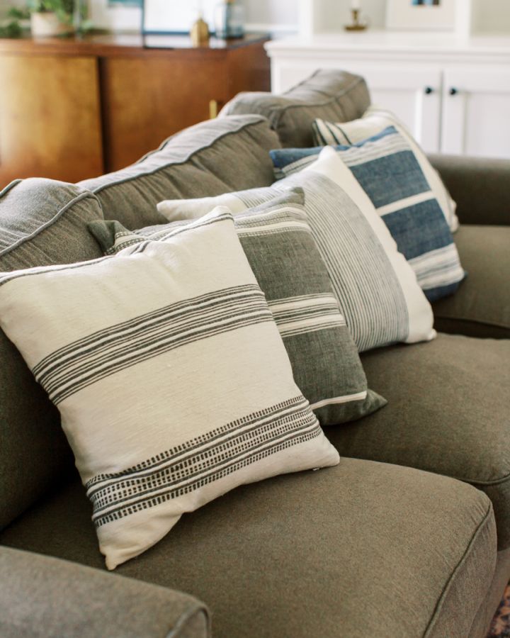 18" Aden Throw Pillow in - Throw Pillows photo