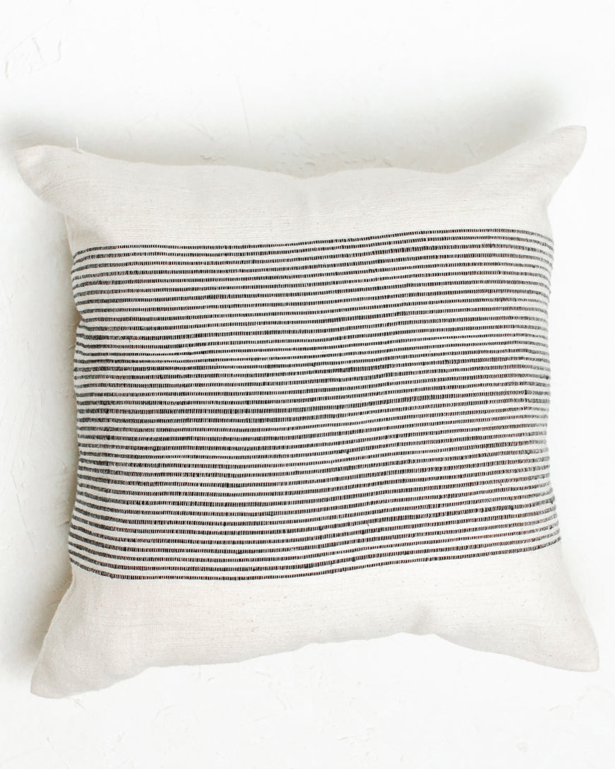 20" Riviera Throw Pillow in Grey - Throw Pillows photo
