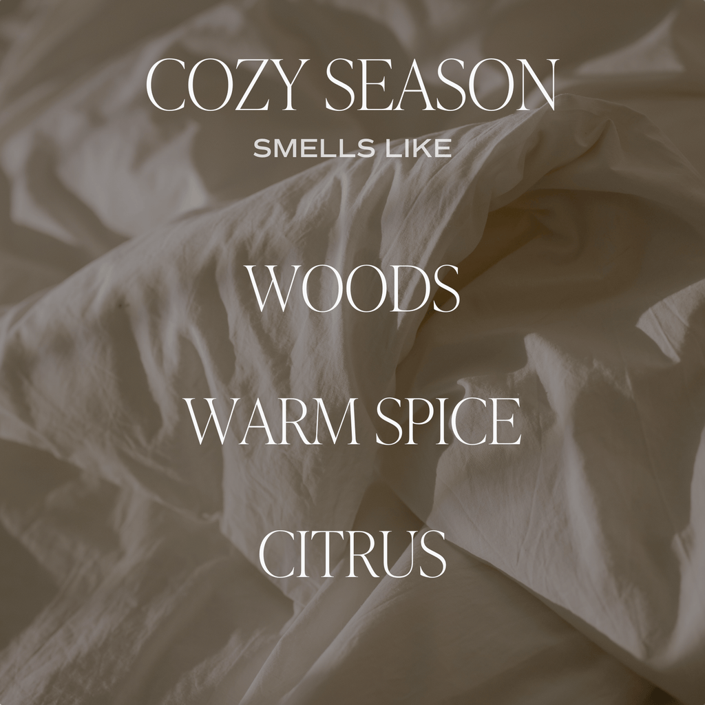 Cozy Season Soy Candle - Brown Matte Jar - 15 oz in - Candles photo