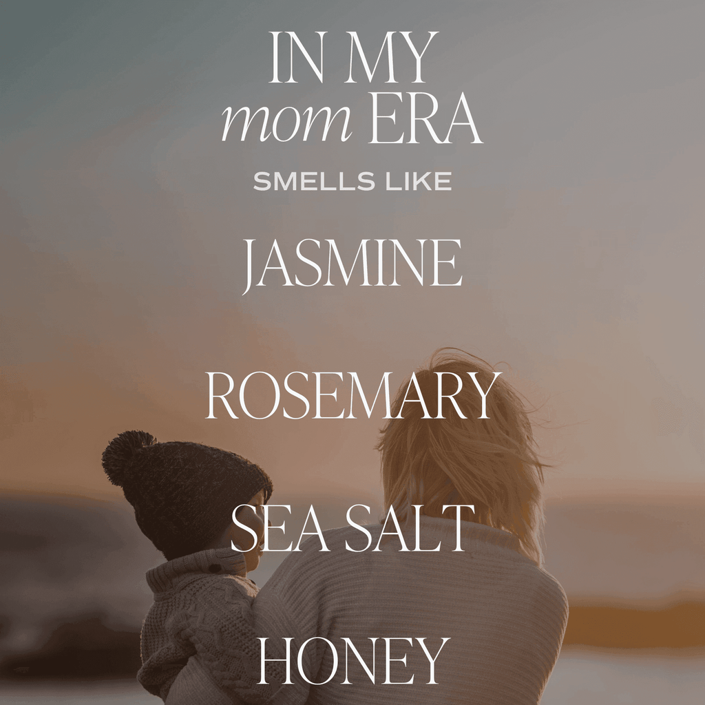 In My Mom Era Soy Candle - Clear Jar - 9 oz (Wildflowers and Salt) - SwagglyLife Home & Fashion