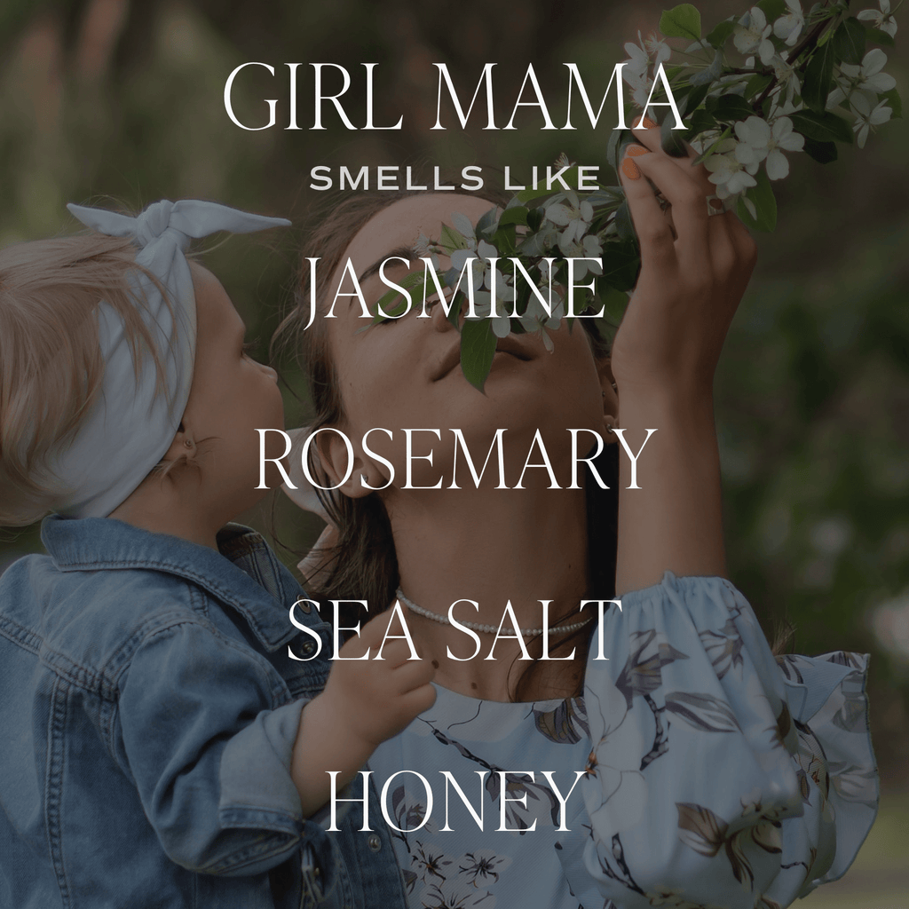 Girl Mama Soy Candle - Clear Jar - 9 oz (Wildflowers and Salt) in - Candles photo