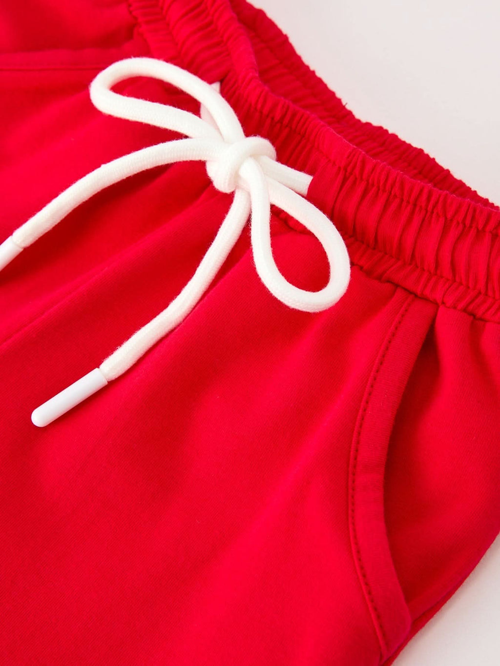 Christmas Santa Boys Blue Long Sleeve Shirt And Red Pants Set -
