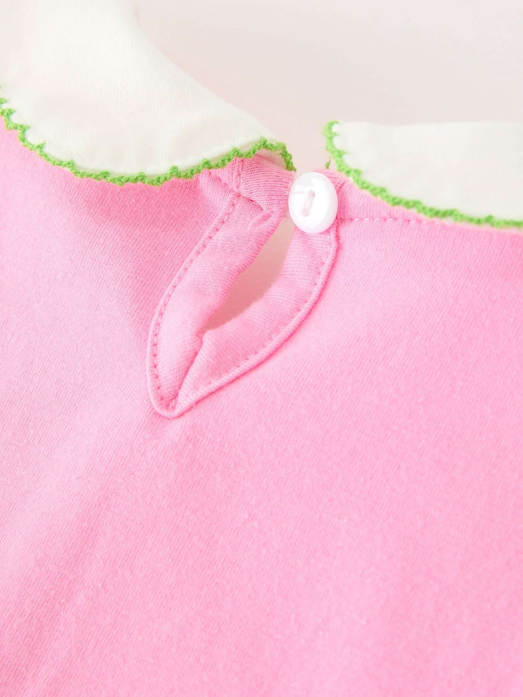 Baby Girls Christmas Pink Bow Christmas Tree Top & Bloomer Set -