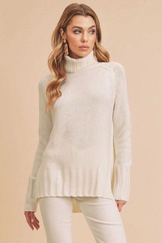 Aemi + Co Danica Sweater in WHITE S - Sweaters photo