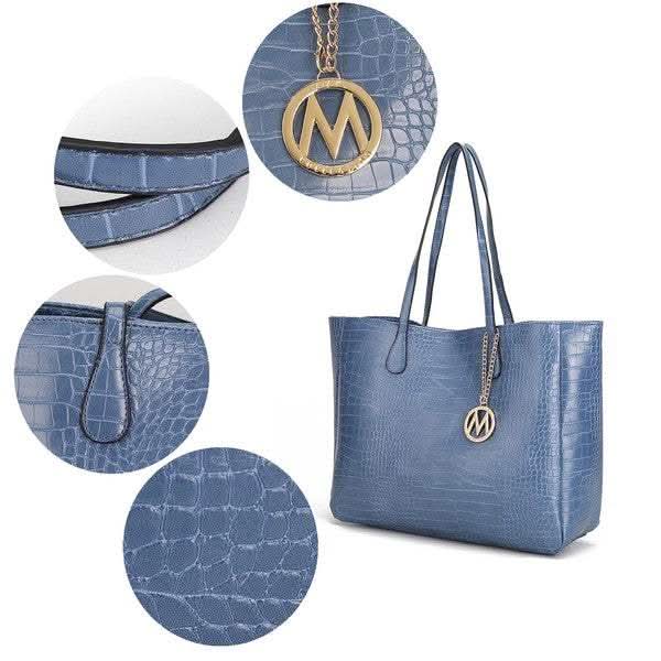 MKF Sadie Oversize Tote & Wallet Set by Mia K in - photo