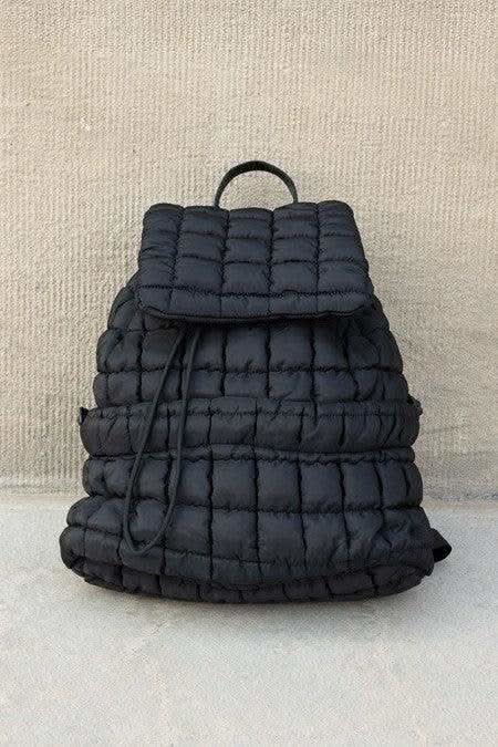 Stevie Quilted Puffer Backpack - SwagglyLife Home & Fashion