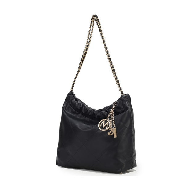 MKF Celestine Quilted Shoulder Bag by Mia K in Black One Size - photo