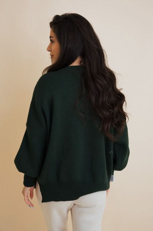 Cozy Mood Oversized Pullover Sweater in - photo