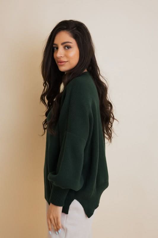 Cozy Mood Oversized Pullover Sweater in - photo