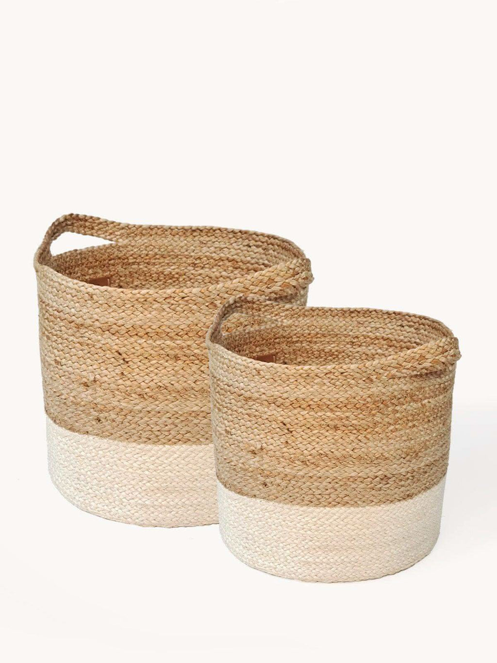 Kata Colorblock basket in Set of 2 - STORAGE photo